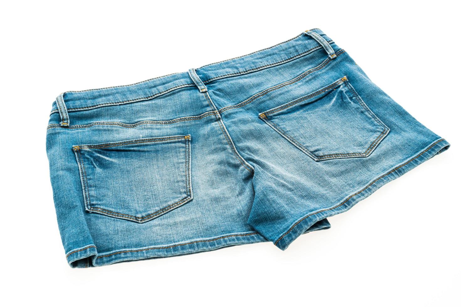 Fashion short jean pants for women photo