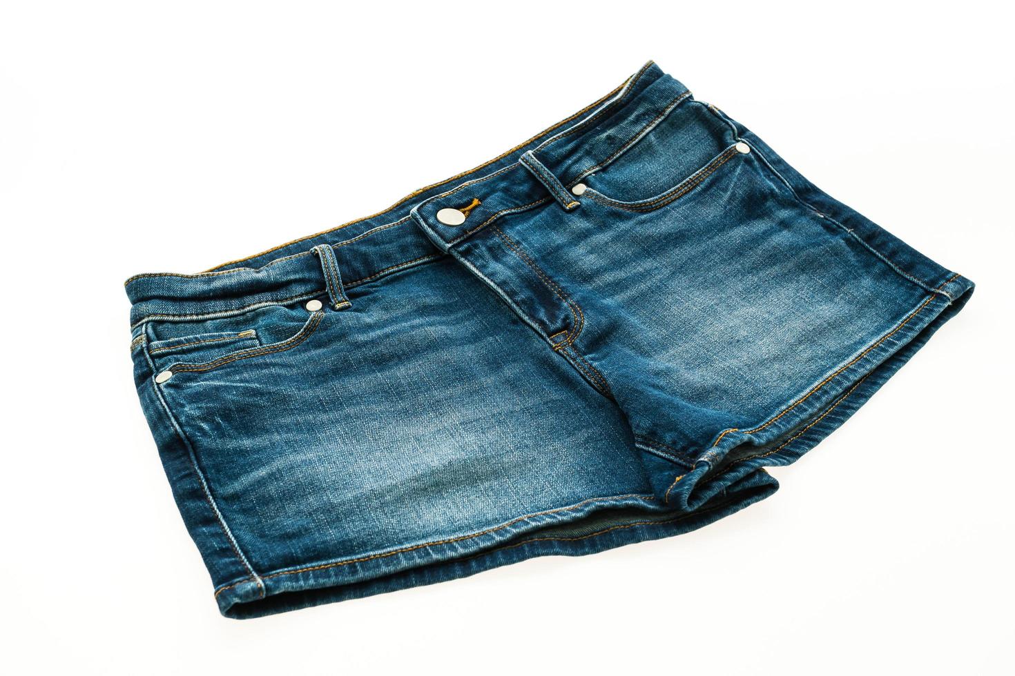 Fashion short jean pants for women photo