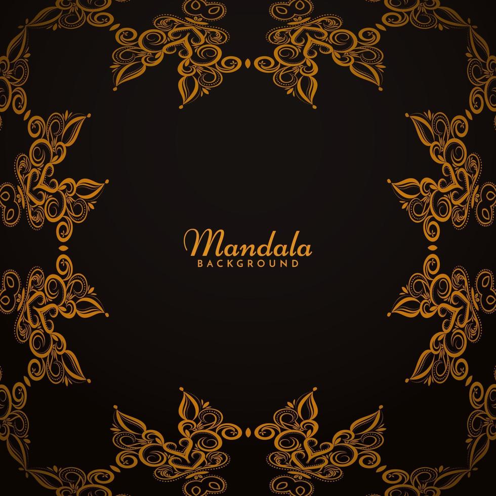 Classic luxury pattern elegant mandala decorative pattern background vector