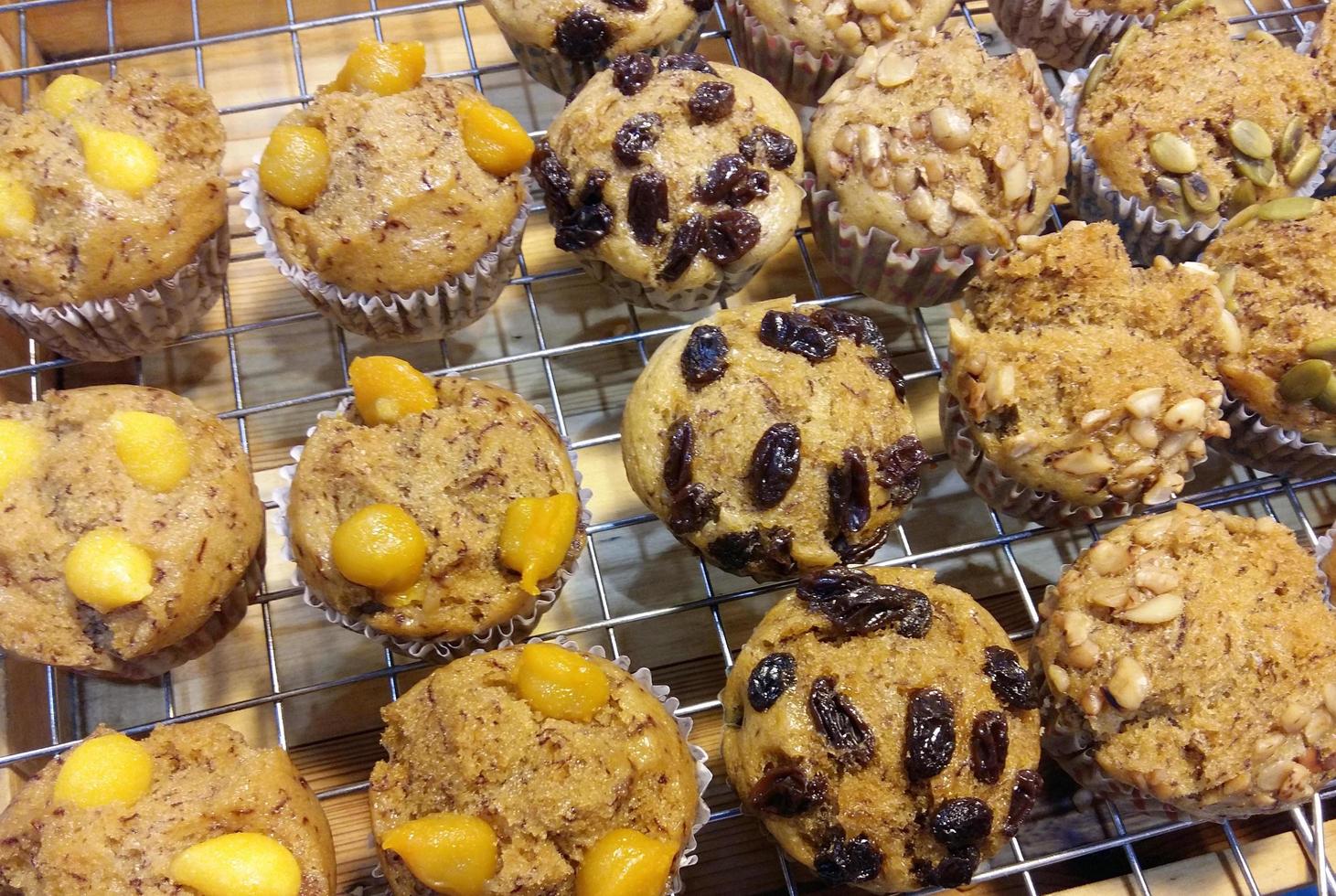 Cookies with oats for sale. Handmade baking photo