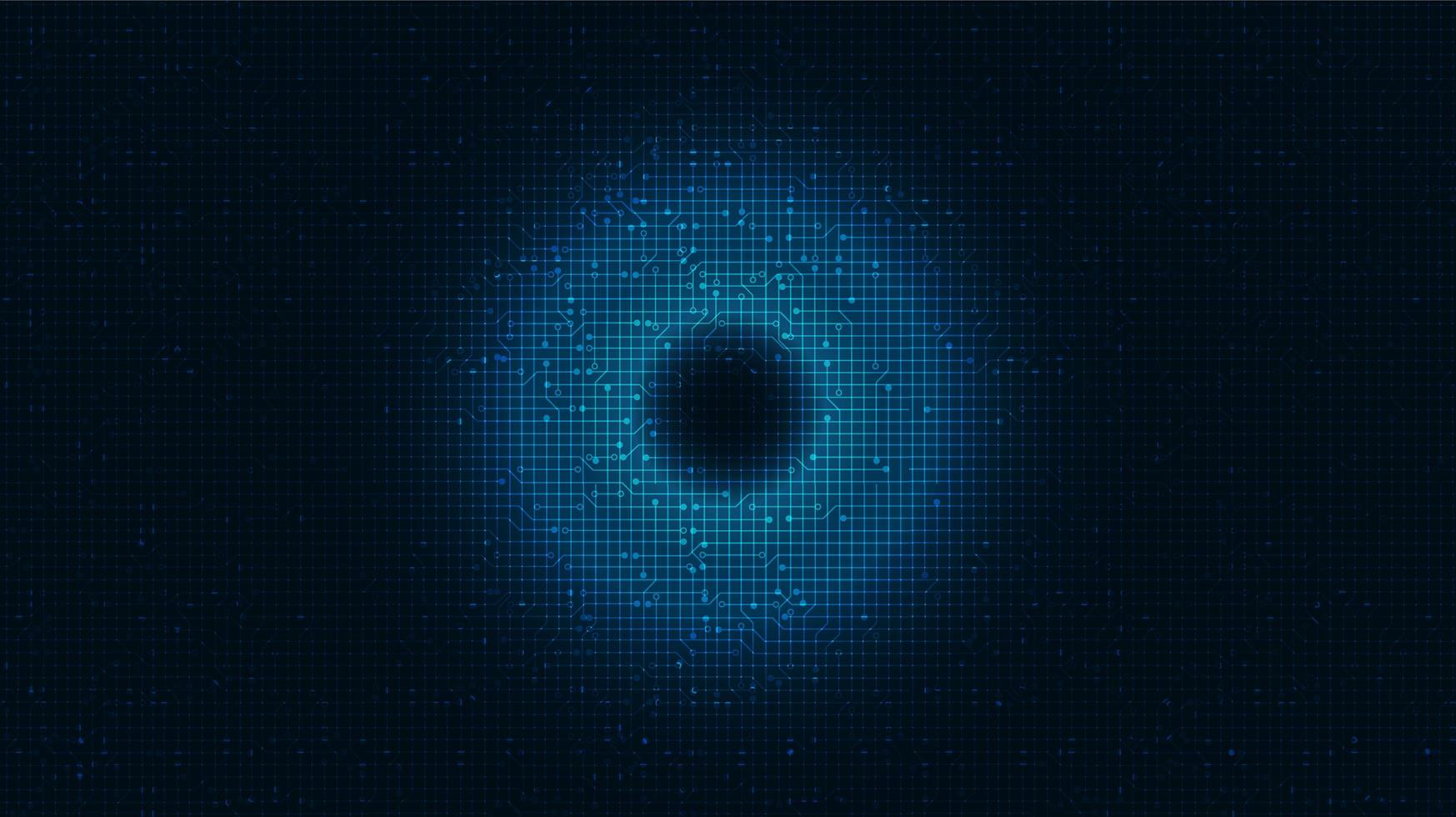 Light Eye Technology Background, Hi-tech Digital and Communication Concept design, Free Space For text vector