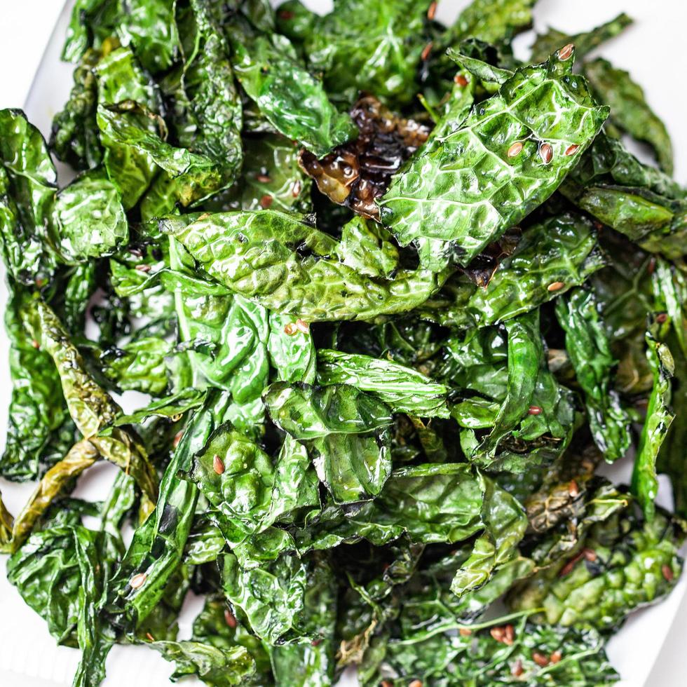 Black cabbage chips 2255816 Stock Photo at Vecteezy