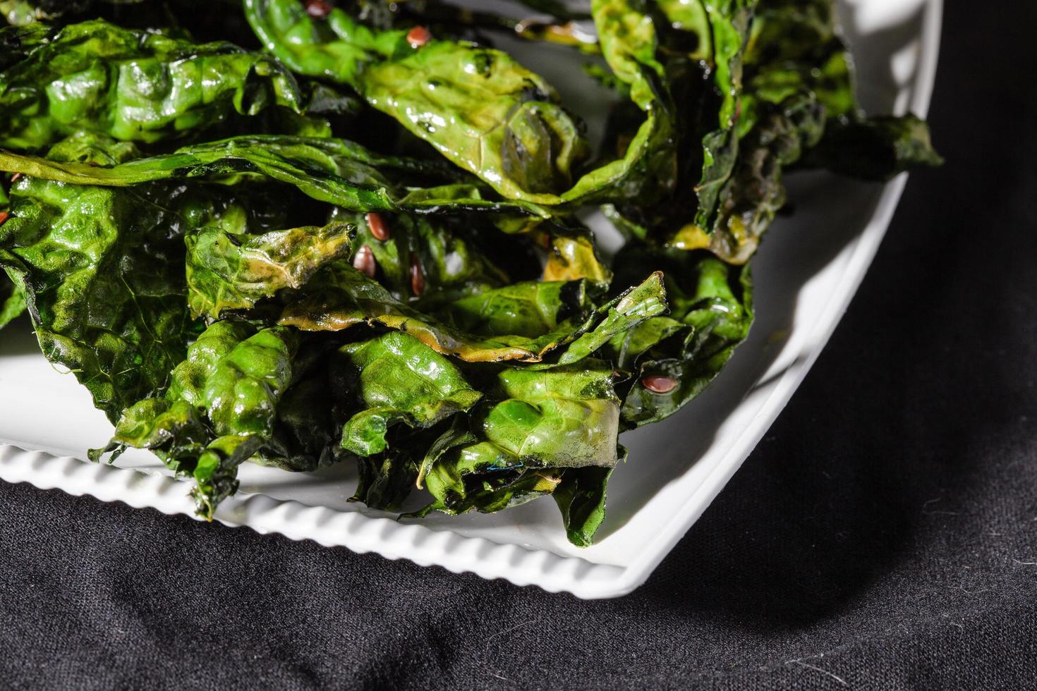 Black cabbage chips 2255821 Stock Photo at Vecteezy