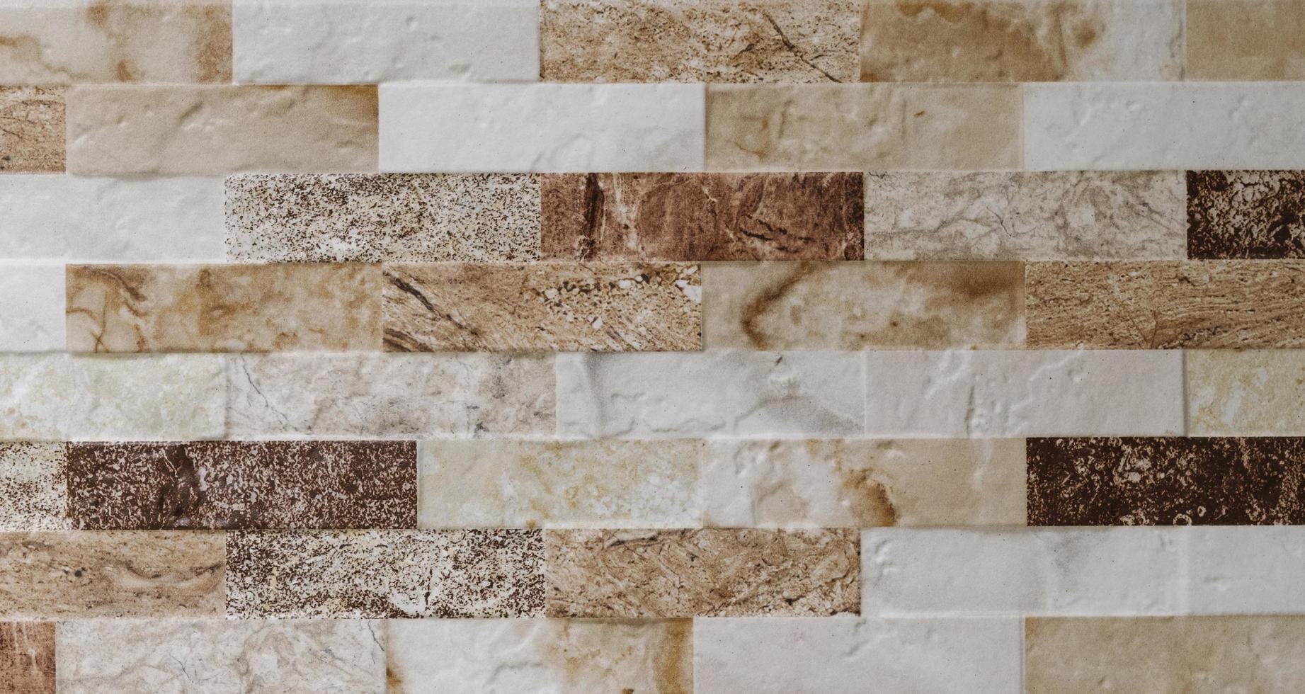 Natural facade stone decoration quartzite background texture. Modern granite stone wall photo