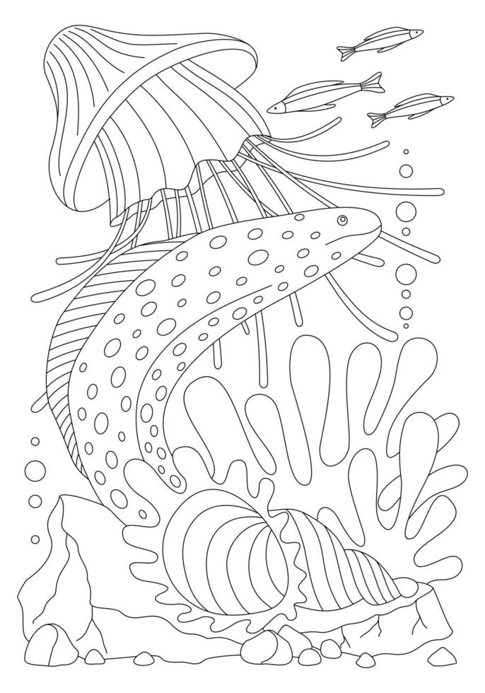 Ocean Coloring Book: An Adult Coloring Book Featuring Relaxing Ocean  Scenes, Cute Tropical Fish, Creatures and Underwater Scenes (Coloring Book  Best Gift Idea) (Paperback) 