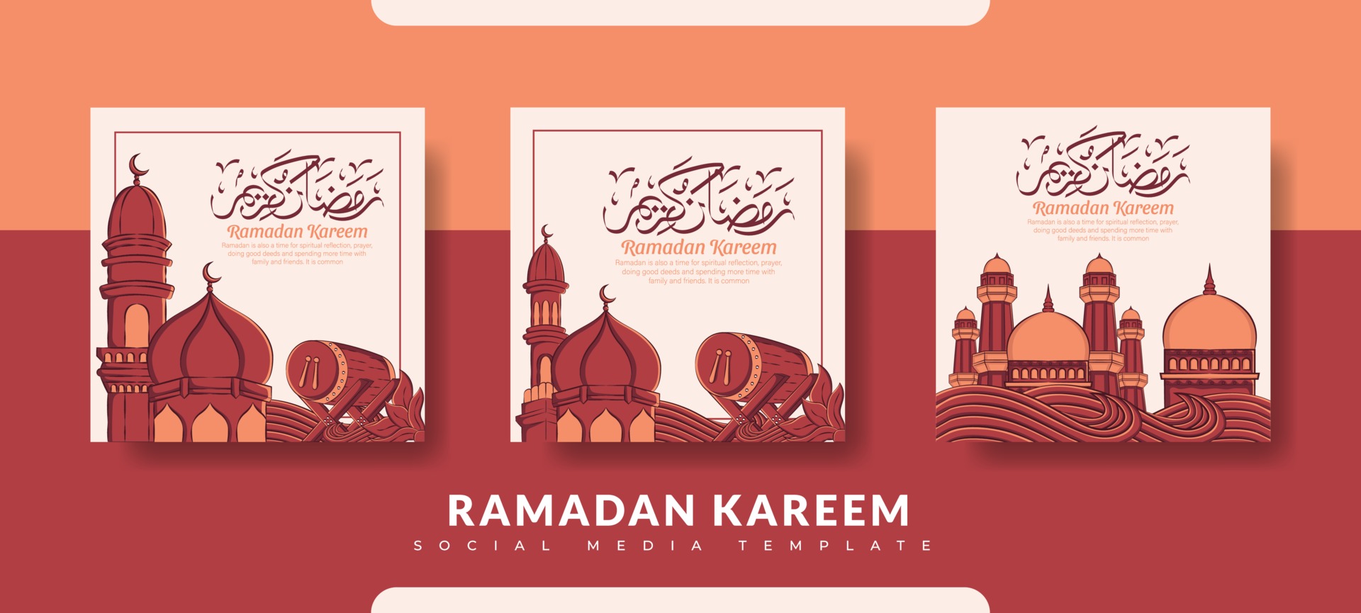 Жвачка в пост рамадан. Additional Bonuses for the month of Ramadan Post Design.