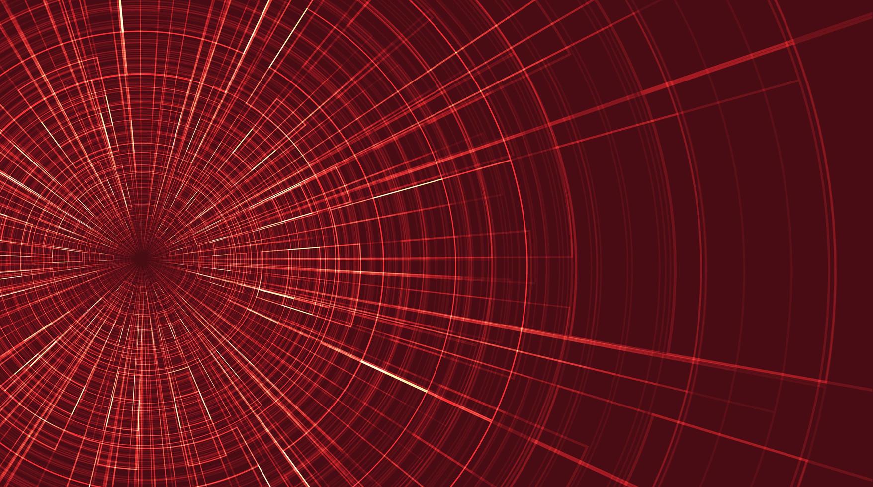 fondo rojo del movimiento de la velocidad del hiperespacio vector