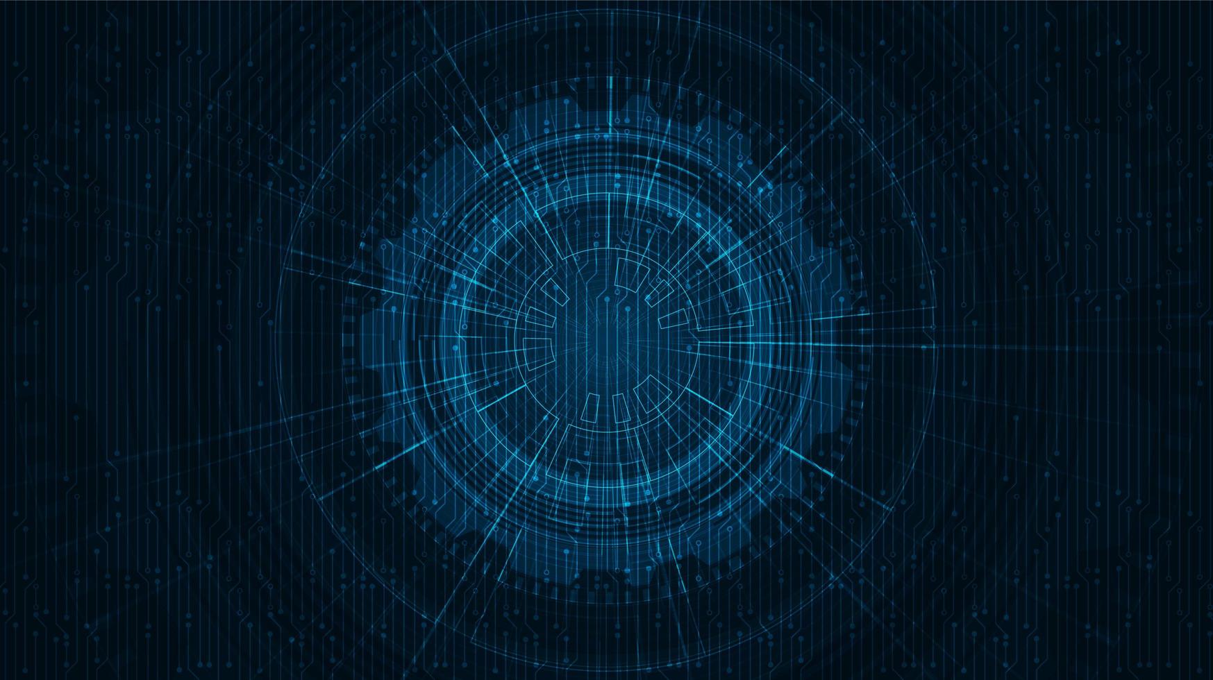 Futuristic Technology Background vector