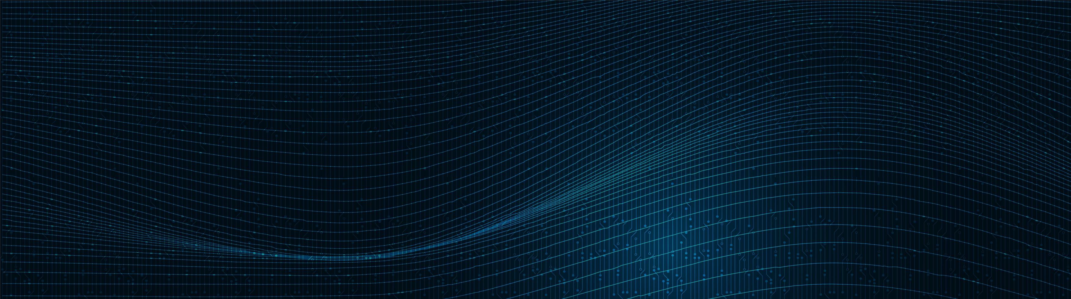 Waving Technology Background vector