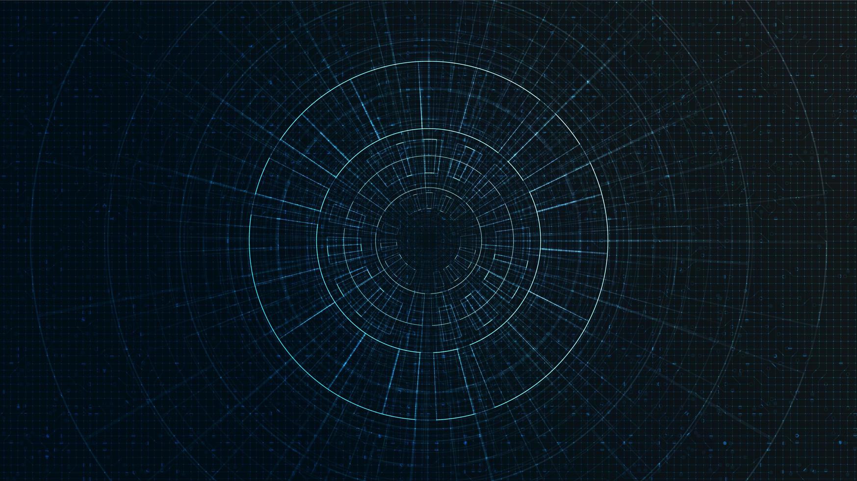 Cyber Technology Background vector