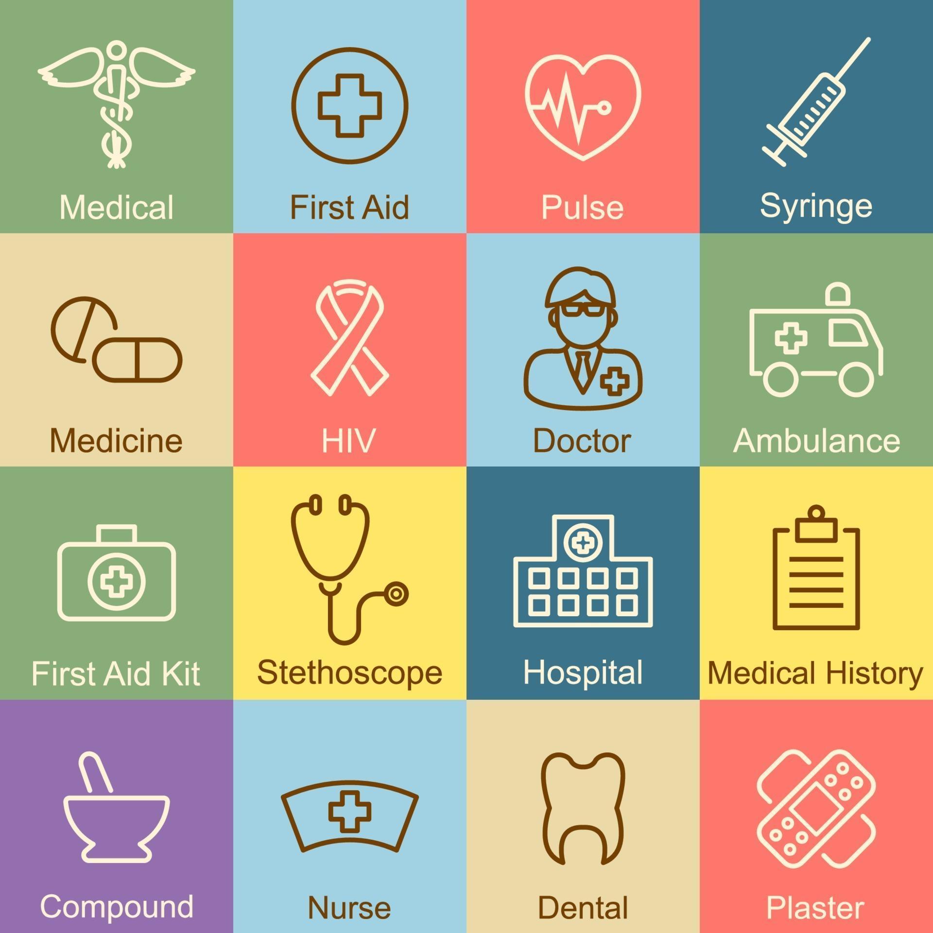 Medical outline design 2257742 Vector Art at Vecteezy