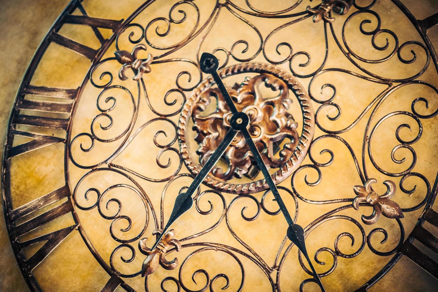 Old vintage clock photo