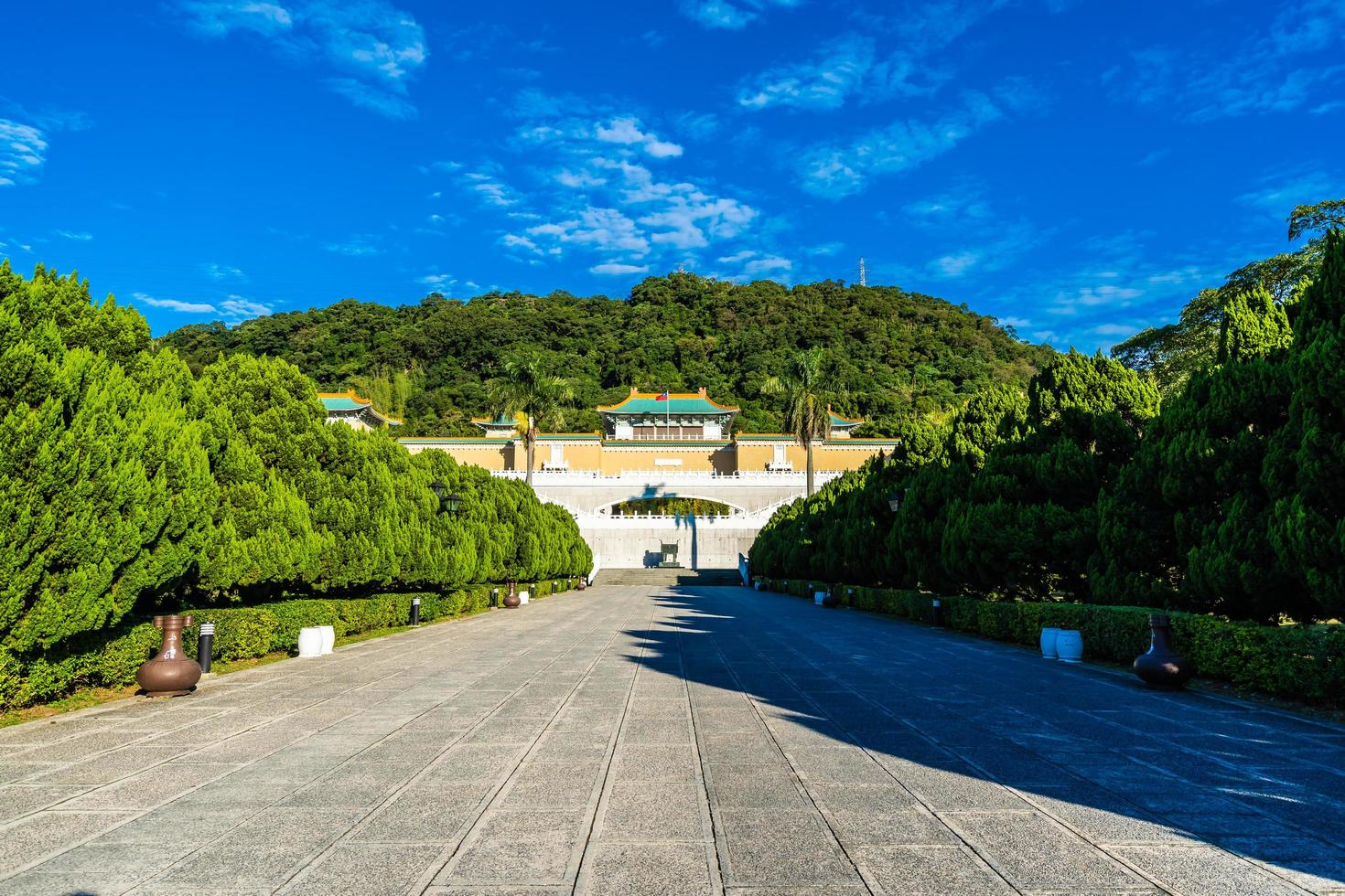 museo del palacio nacional de taipei en taipei, taiwán foto
