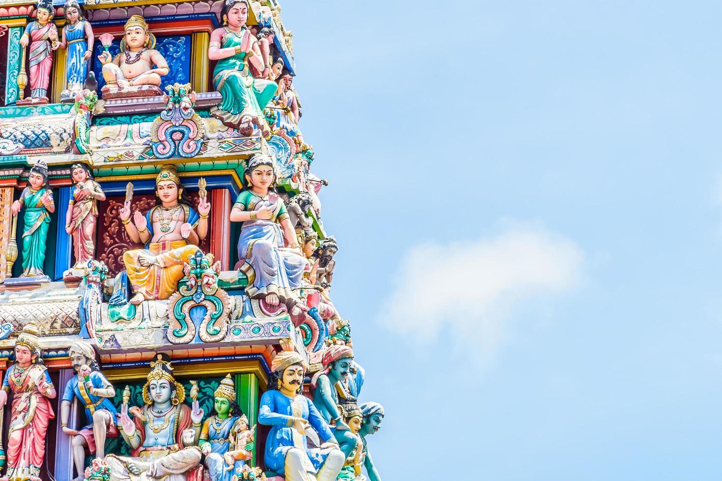 Indian hindu temple in Singapore 2258167 Stock Photo at Vecteezy