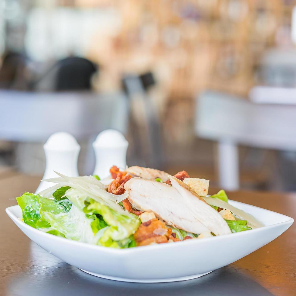Grilled chicken salad - healthy food photo