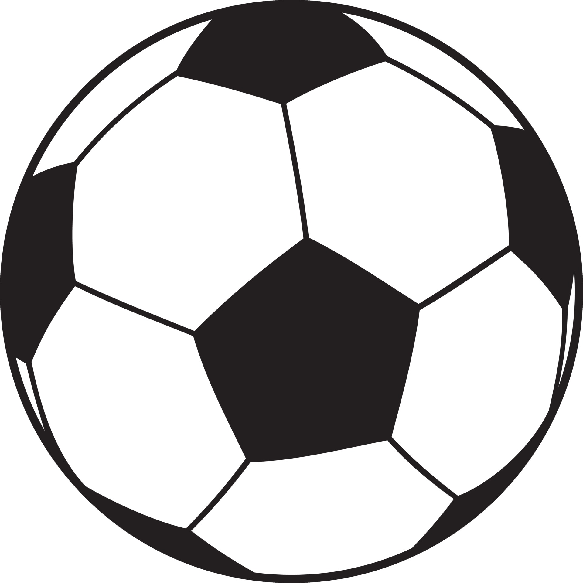 diseño de pelota de fútbol 2258854 Vector en Vecteezy