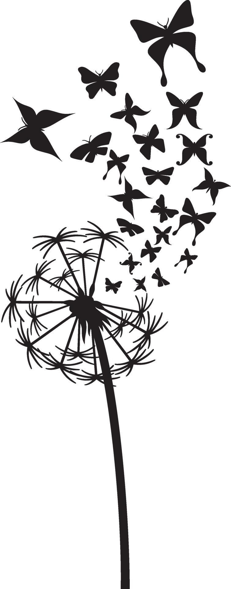 Free Free Butterfly Dandelion Svg 291 SVG PNG EPS DXF File