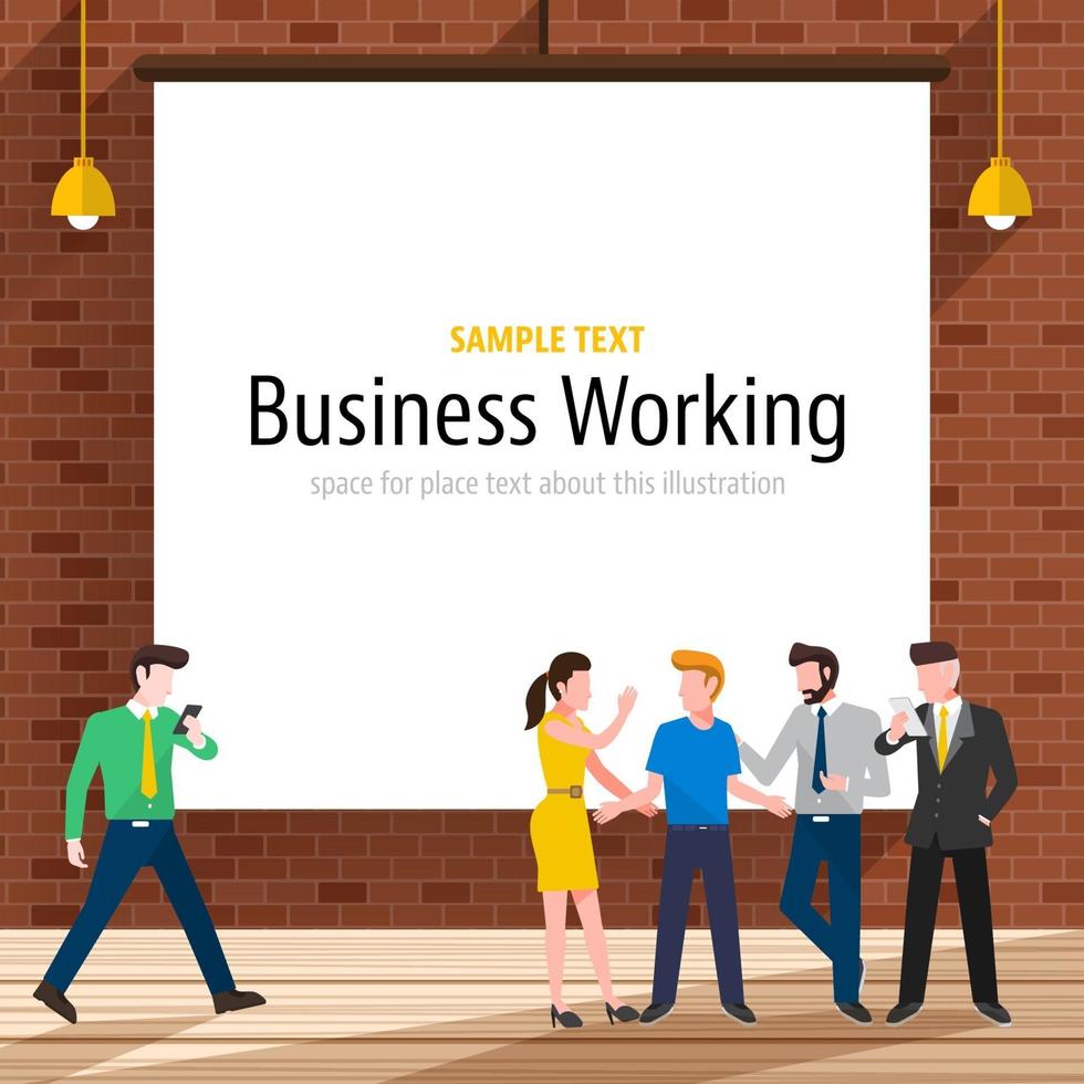 business working people vector