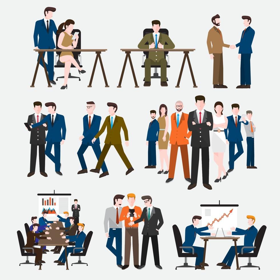 Set people vector