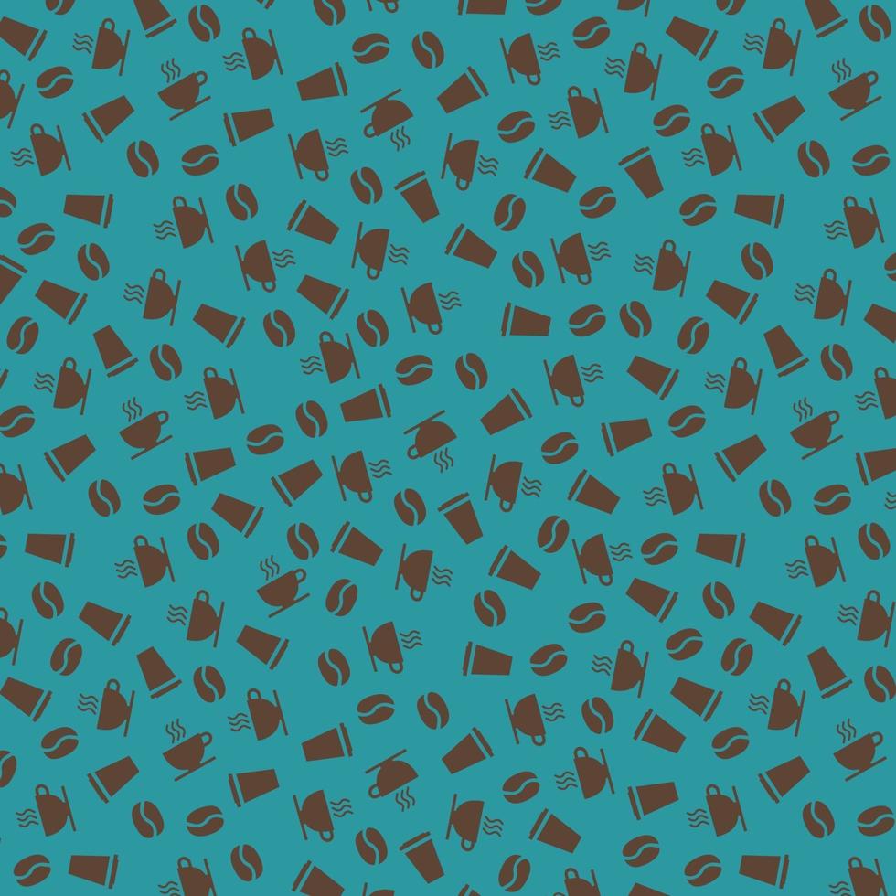 Background Pattern Coffee vector