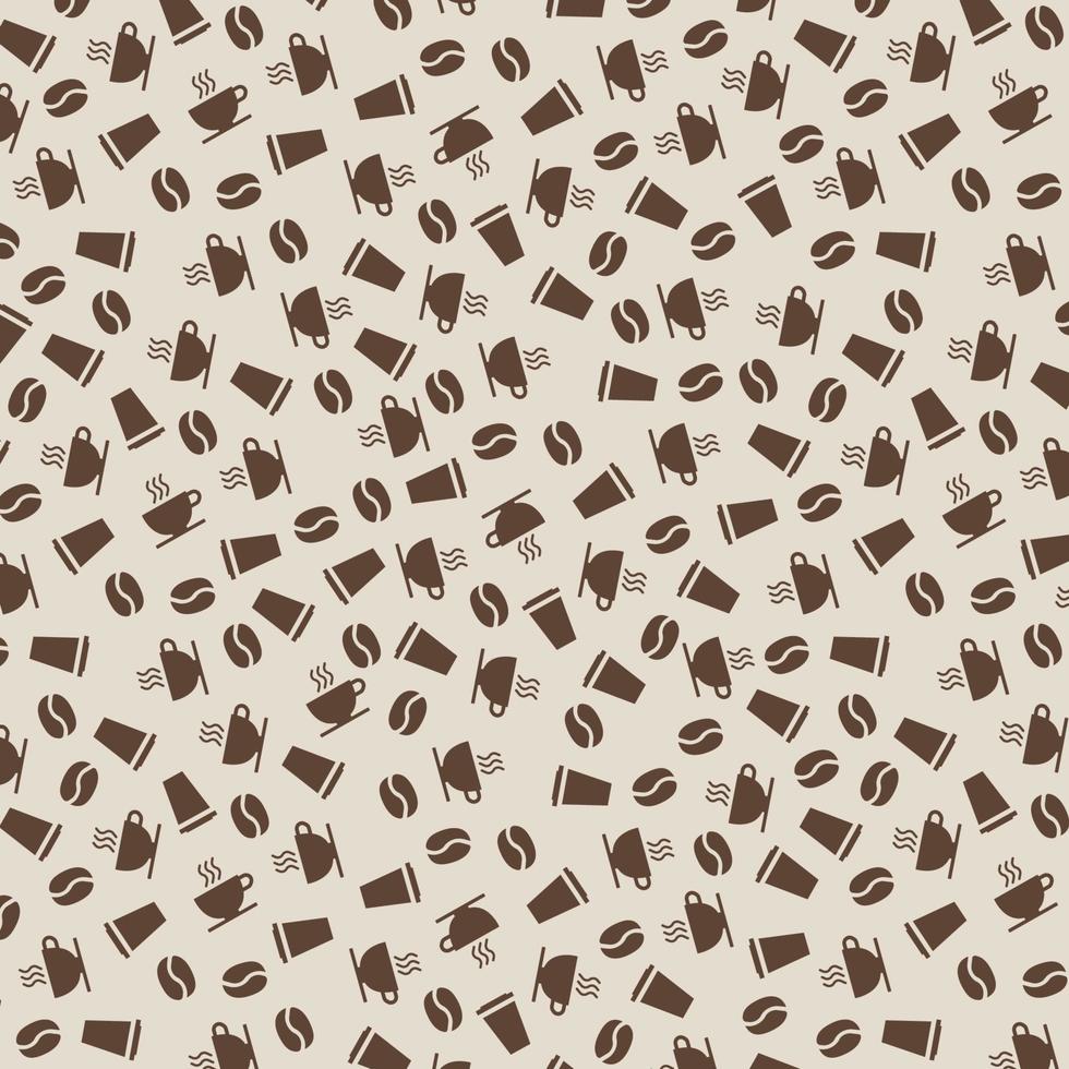 Background Pattern Coffee vector