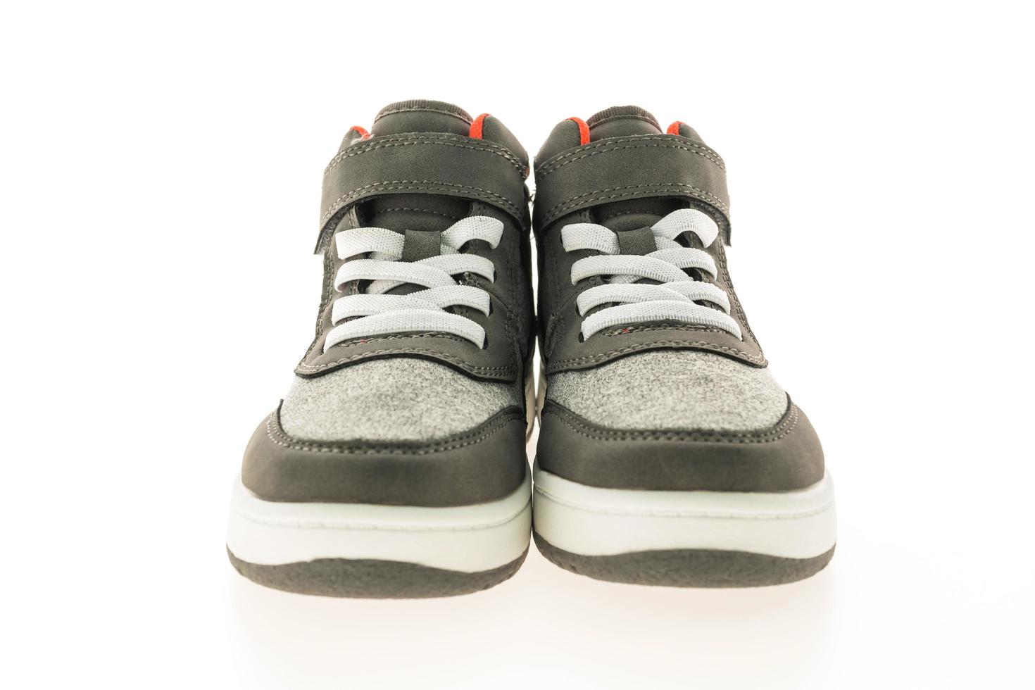 Sneakers on white background photo