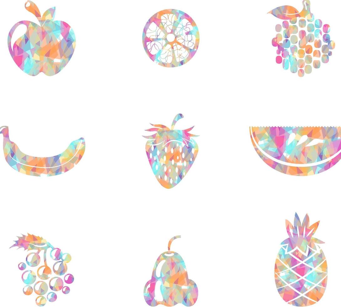 fruit illustrations vector