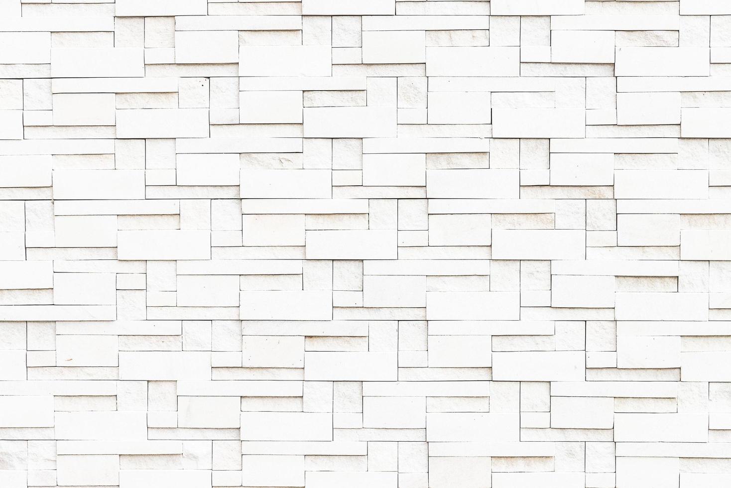 White brick wall textures background photo