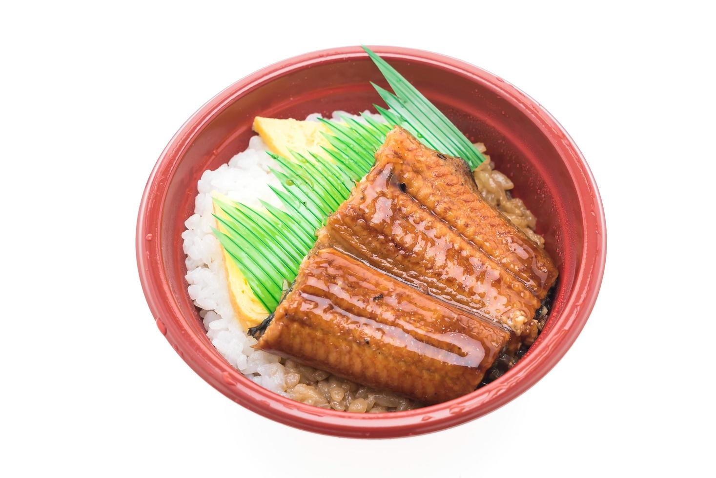 Japanese food in bowl photo