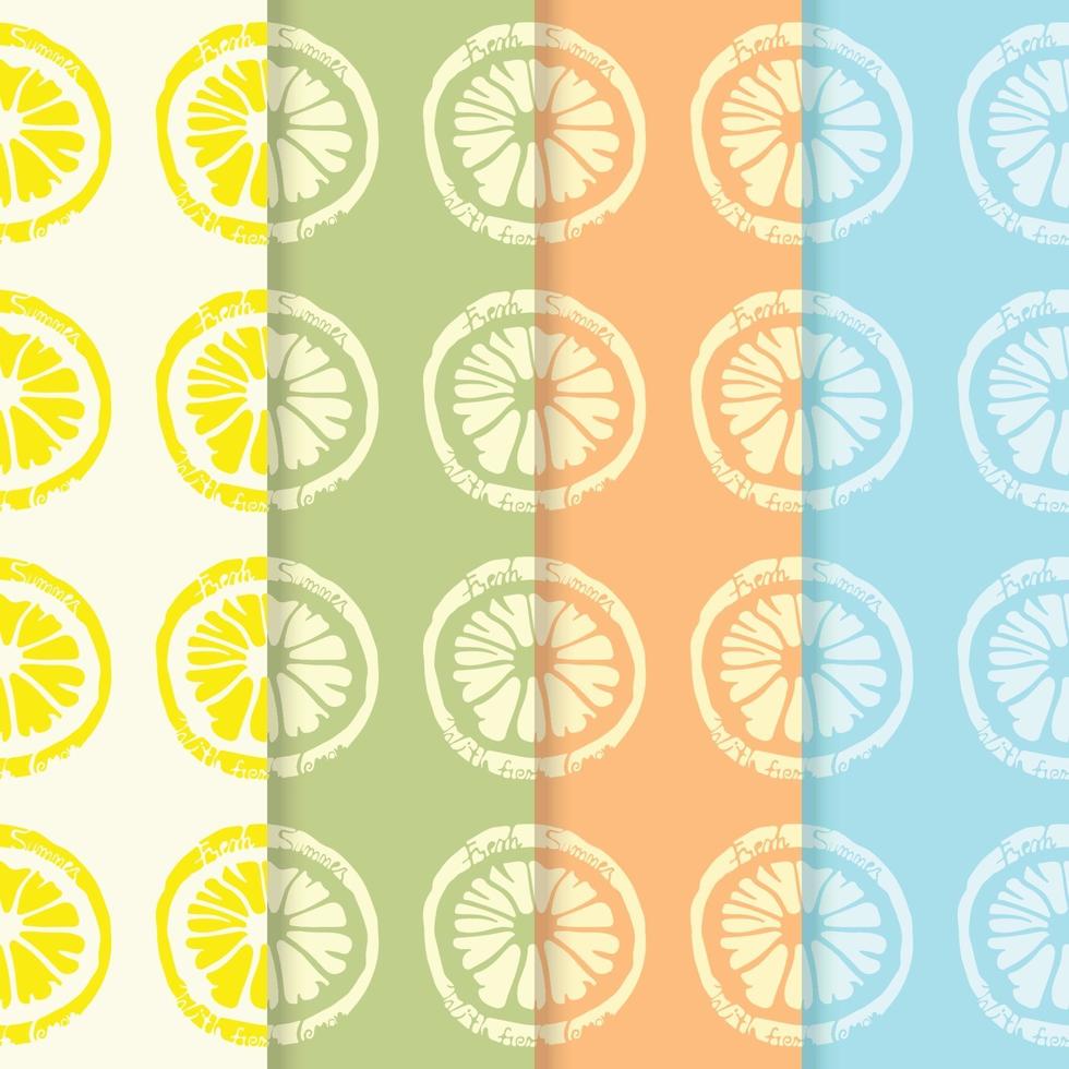 colorful Fruity PATTERN for seamless background and wallpaper vector