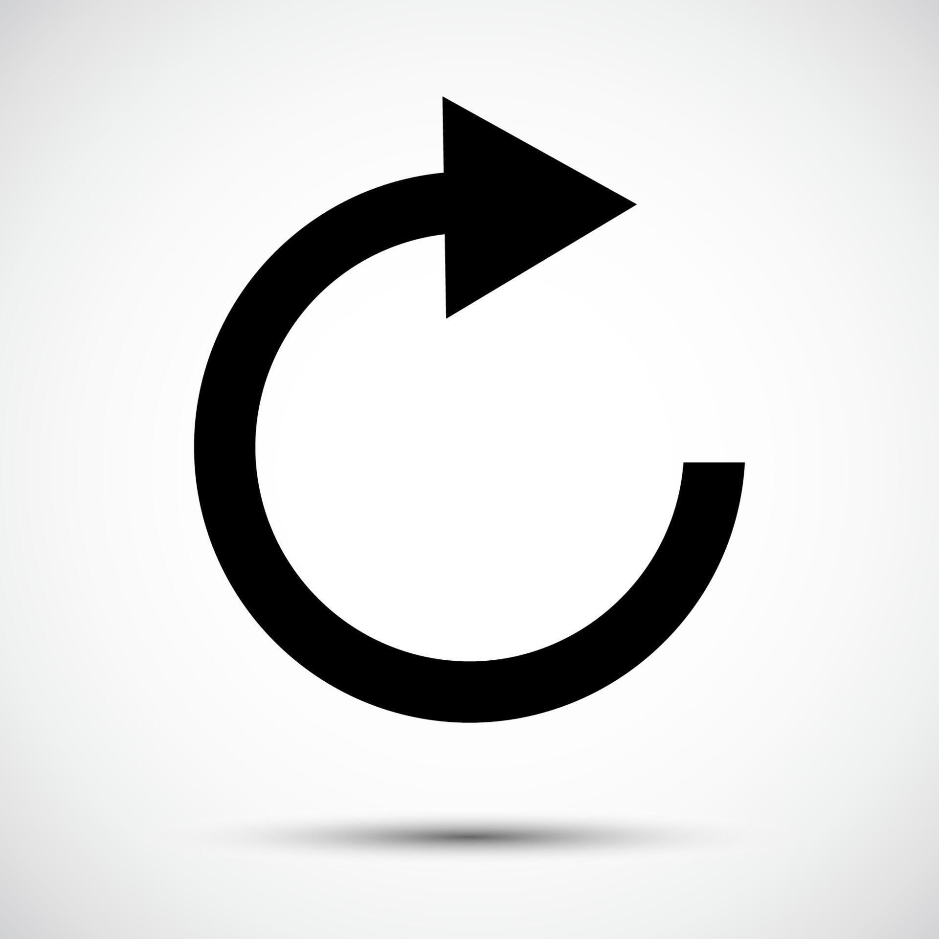 Refresh Icon Symbol Sign Isolate On White Background Vector refresh-icon-symbol-sign-isolate-on-white-background-vector
