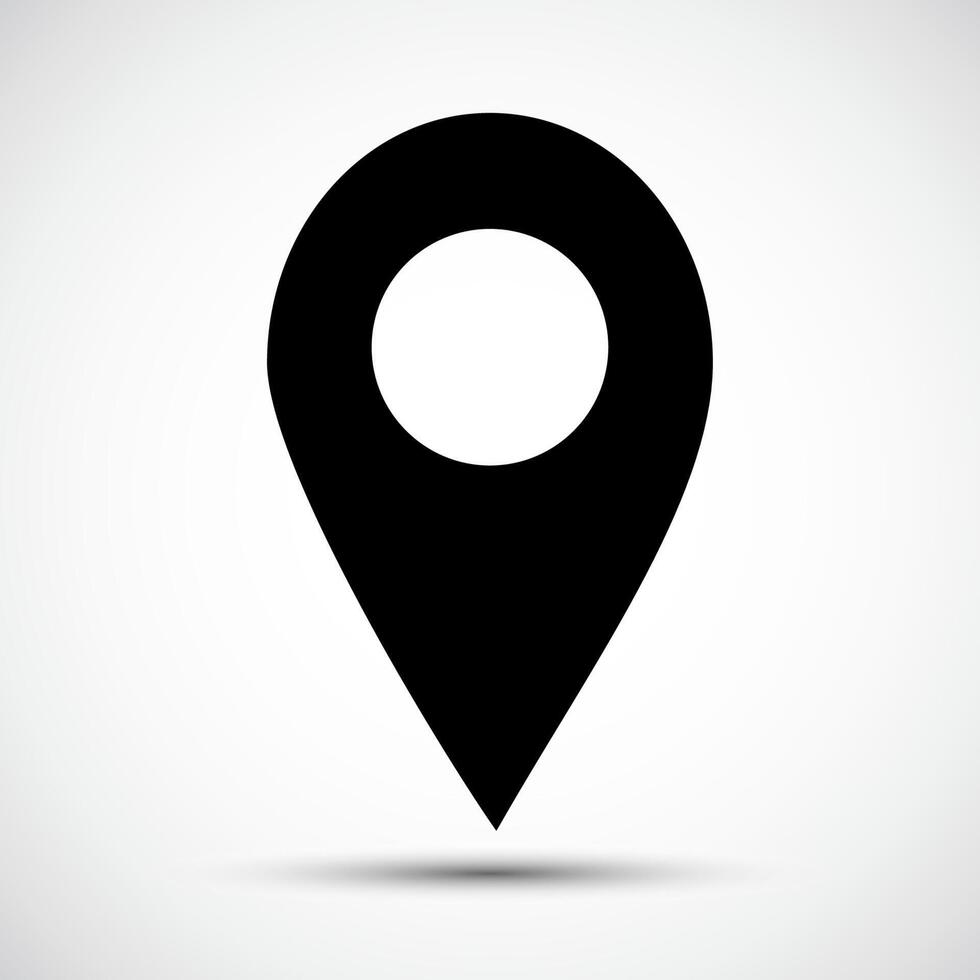 Location Icon Sign Isolate on white Background,Vector Illustration vector