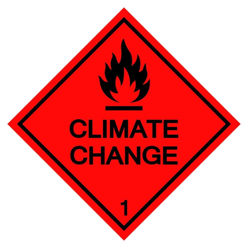 Climate Change Symbol Sign Isolate On White Background,Vector Illustration EPS.10 vector