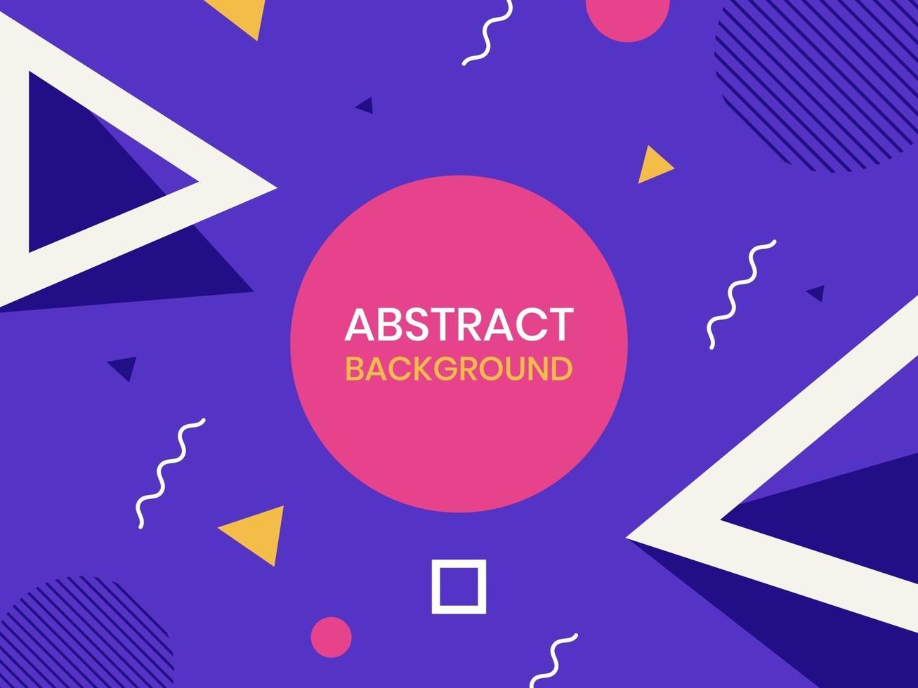 Modern Geometric Abstract Shapes vector