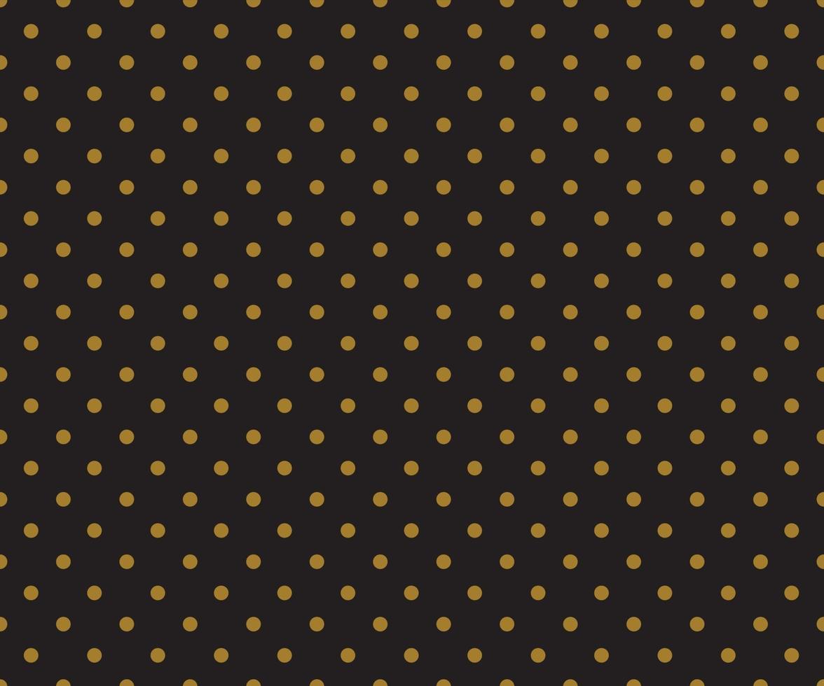 Gold polka dots pattern, colorful holiday background - vector abstract background