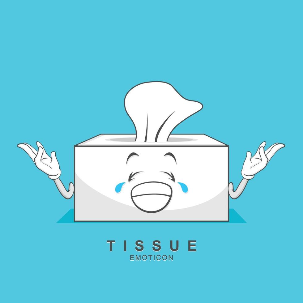 Tissue character Design Vector
