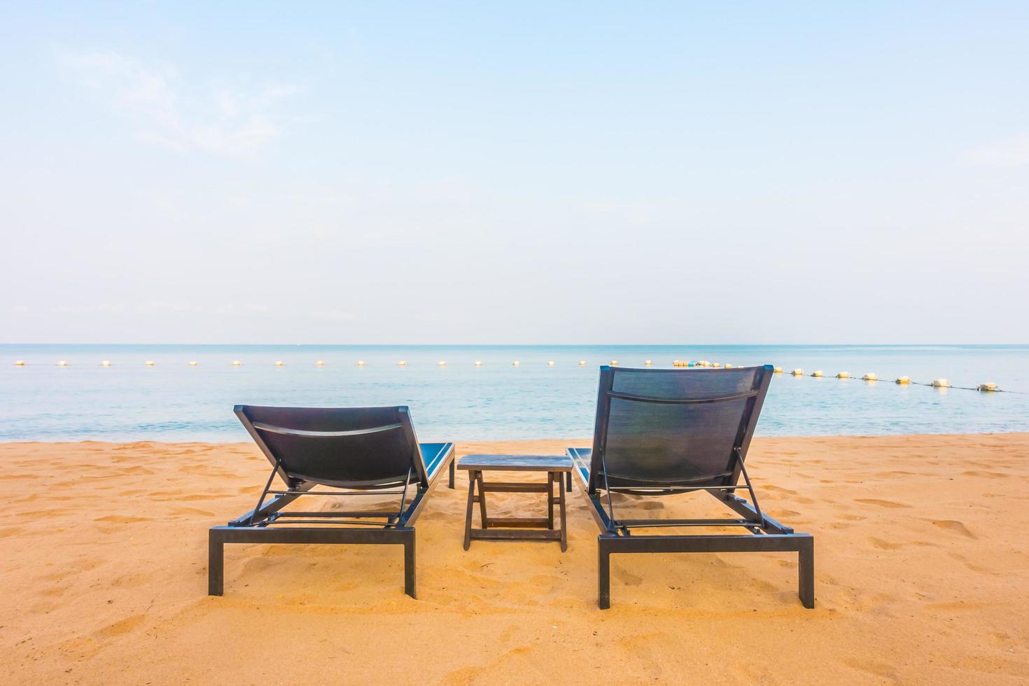 Beautiful beach and sea photo