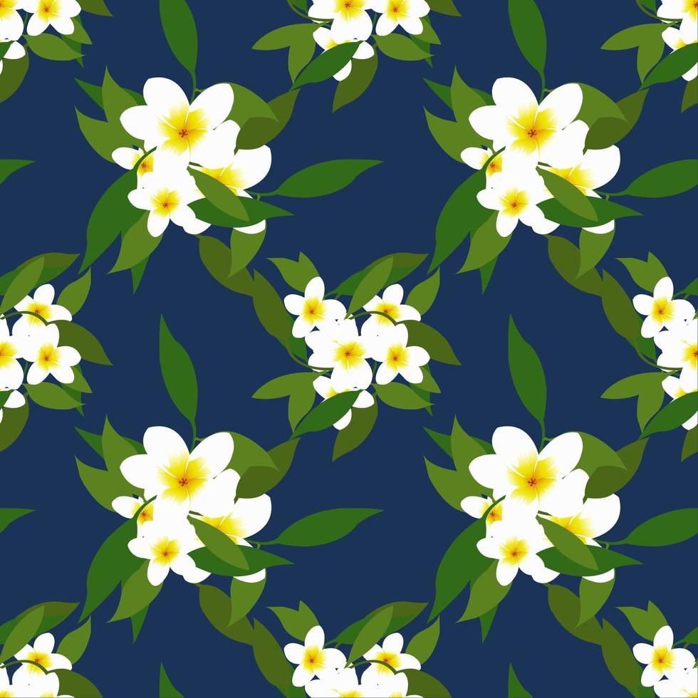 flower cute pattern seamles vector