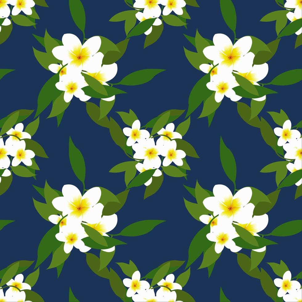 flower cute pattern seamles vector