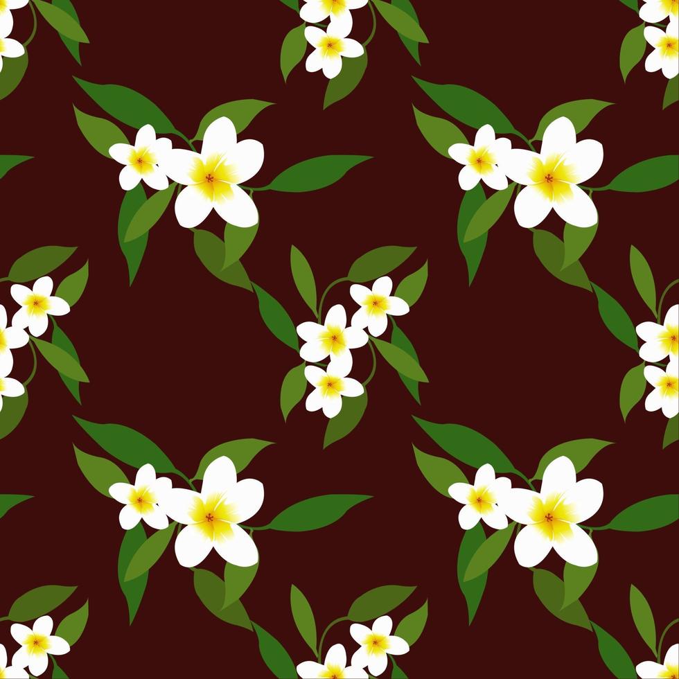 flower cute pattern seamles vector