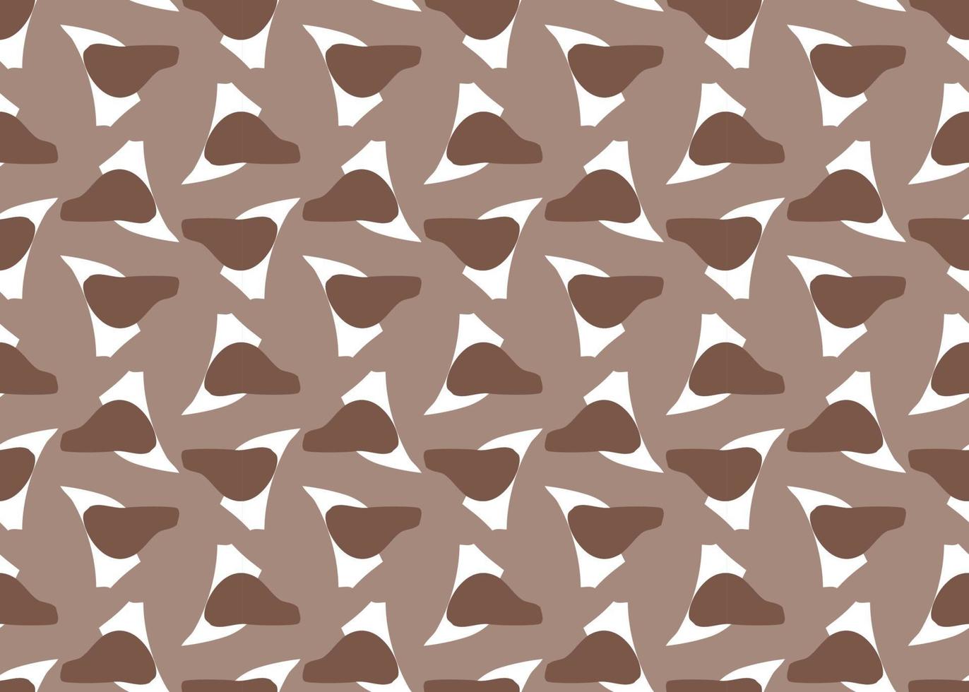 Fondo de textura de vector, patrón sin costuras. dibujado a mano, marrón, colores blancos. vector