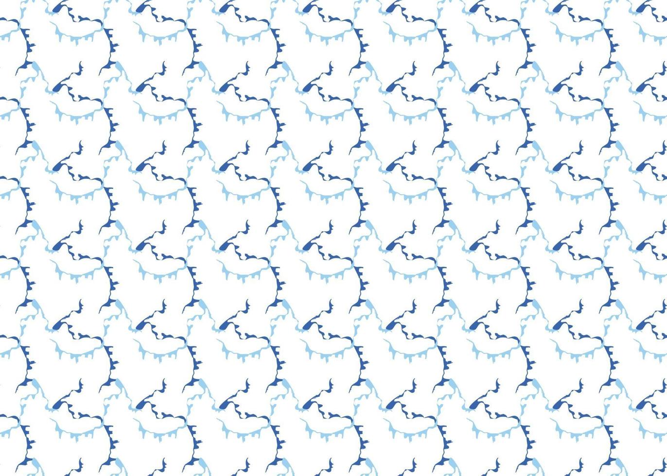 Vector texture background, seamless pattern. Hand drawn, blue, white colors.