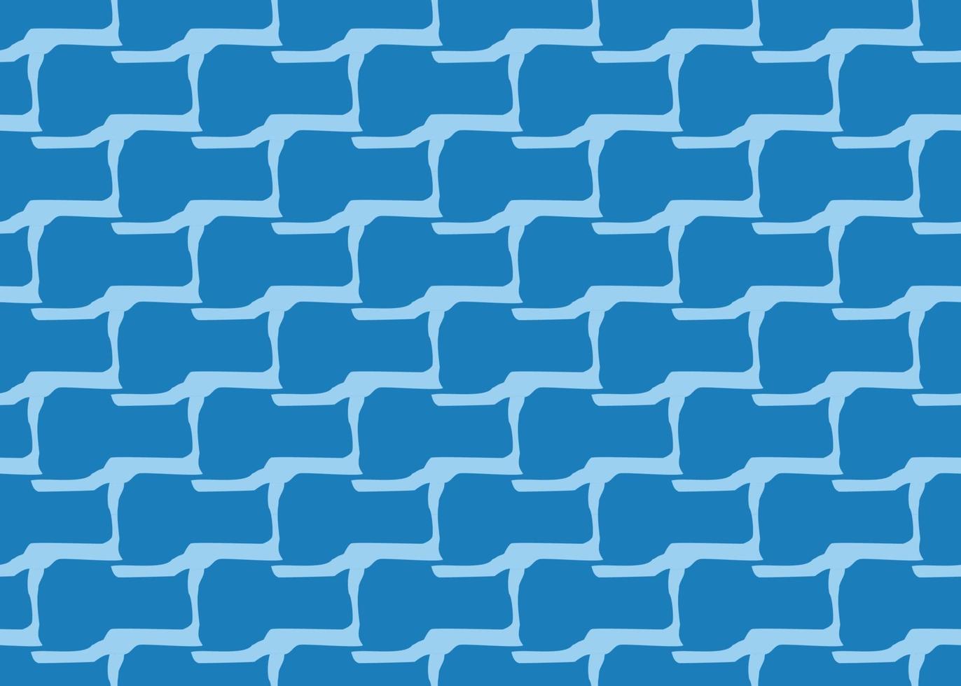 Vector texture background, seamless pattern. Hand drawn, blue colors.