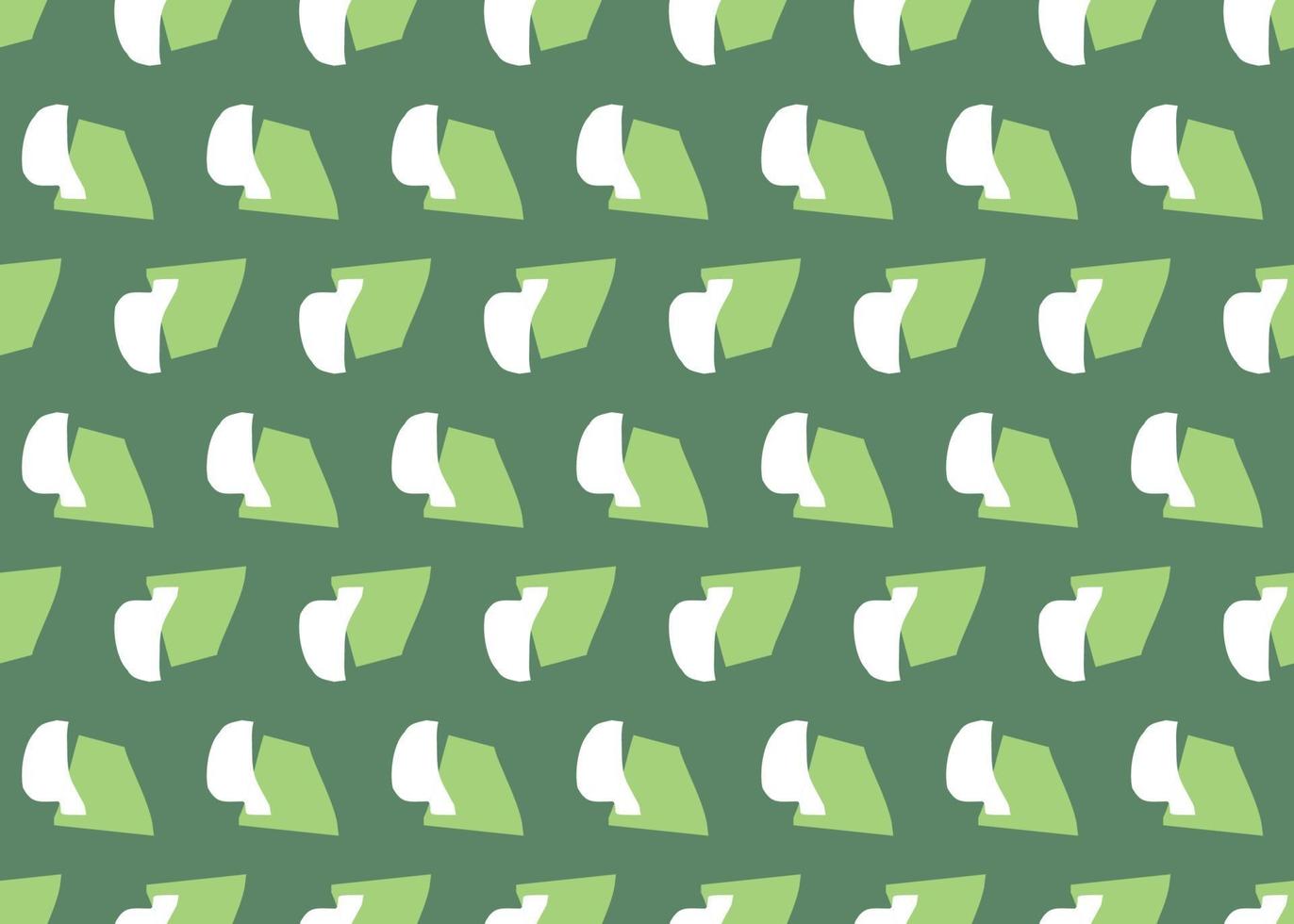 Vector texture background, seamless pattern. Hand drawn, green, white colors.