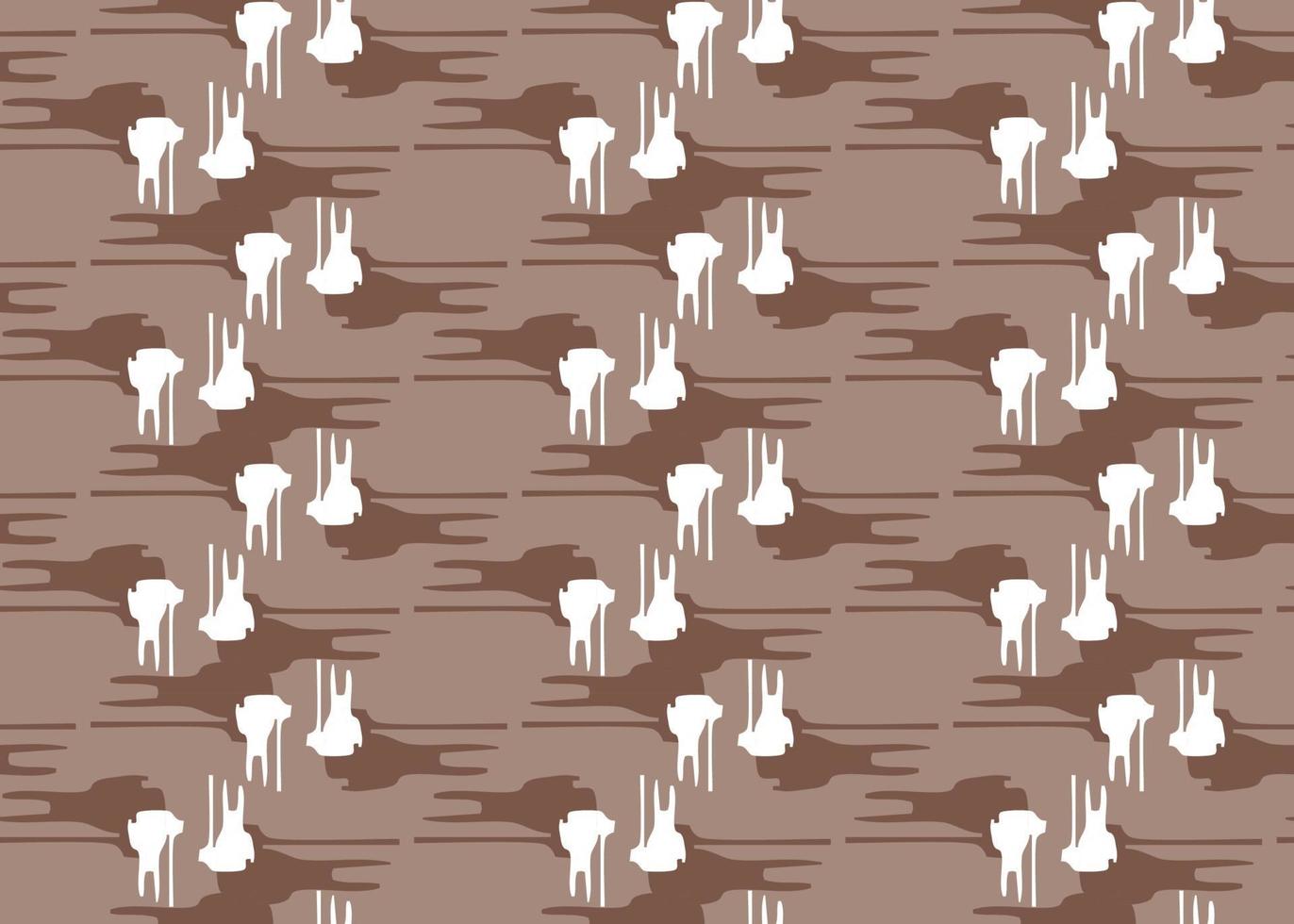 Vector texture background, seamless pattern. Hand drawn, brown, white colors.