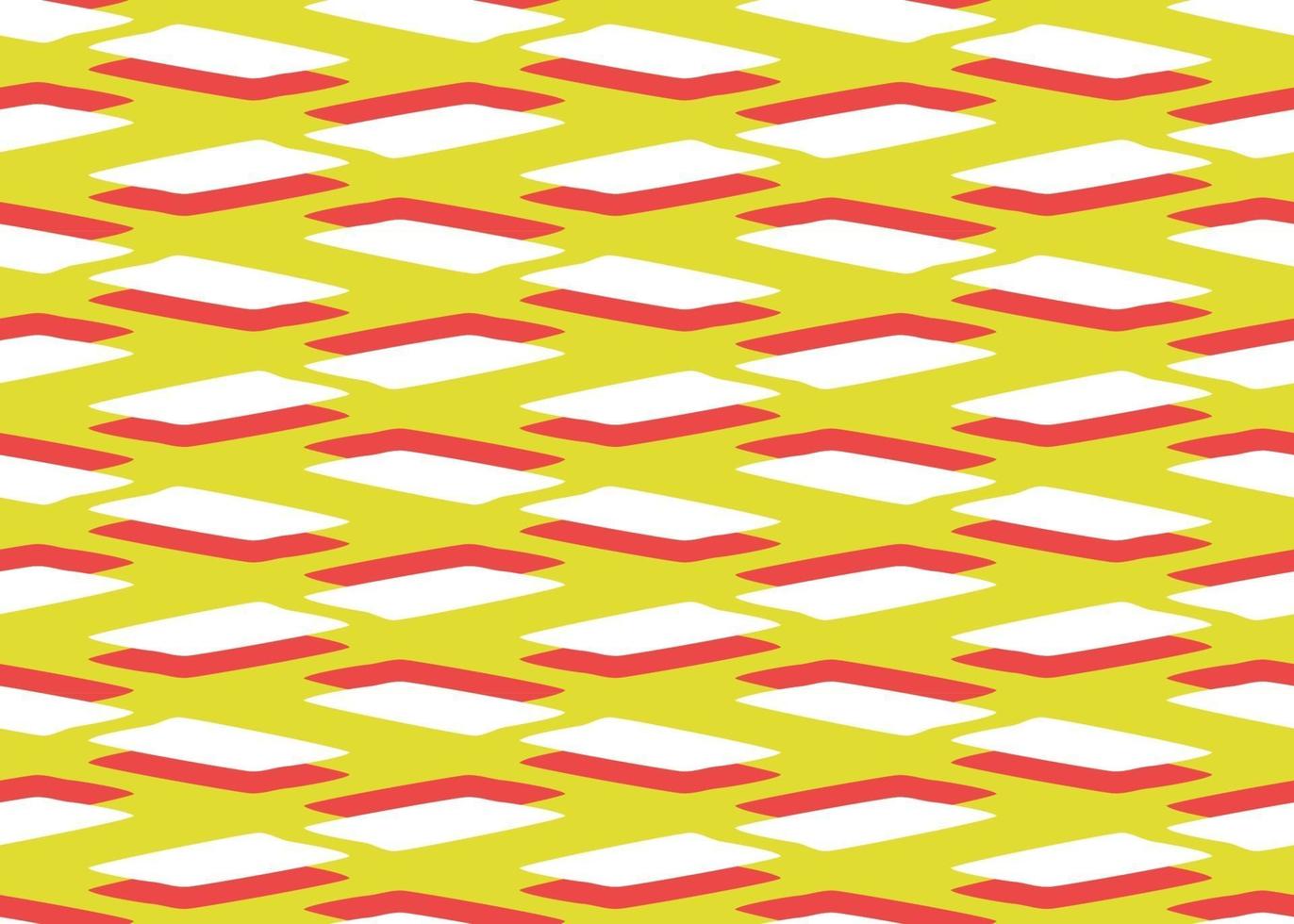 Vector texture background, seamless pattern. Hand drawn, yellow, red, white colors.