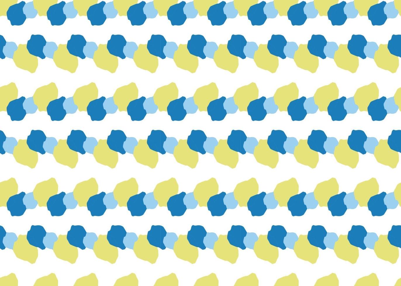 Vector texture background, seamless pattern. Hand drawn, yellow, blue, white colors.
