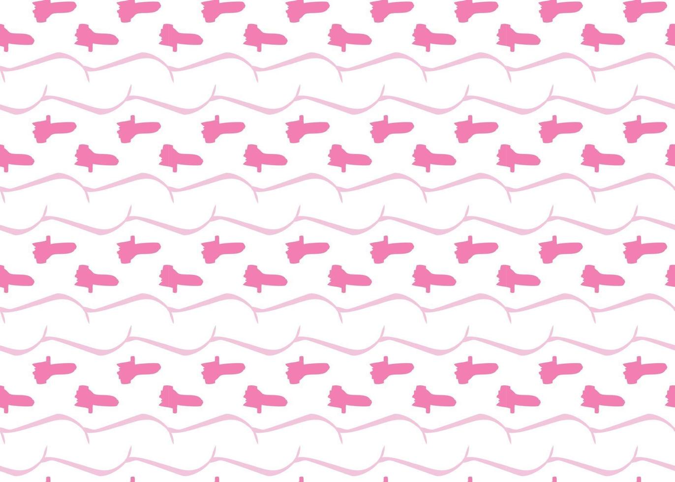 Vector texture background, seamless pattern. Hand drawn, pink, white colors.