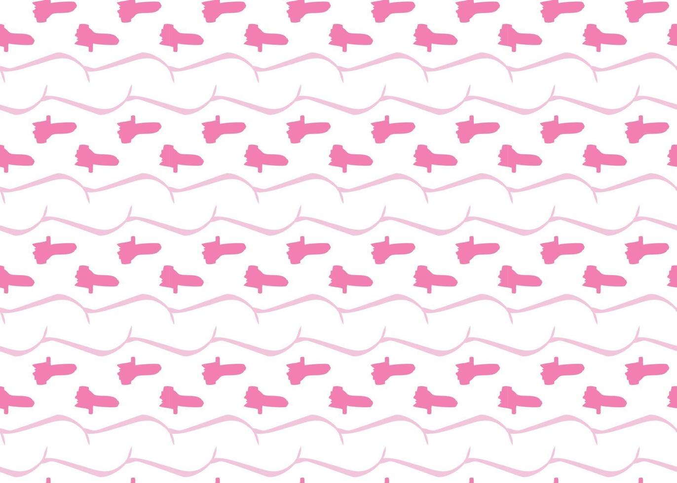 Vector texture background, seamless pattern. Hand drawn, pink, white colors.