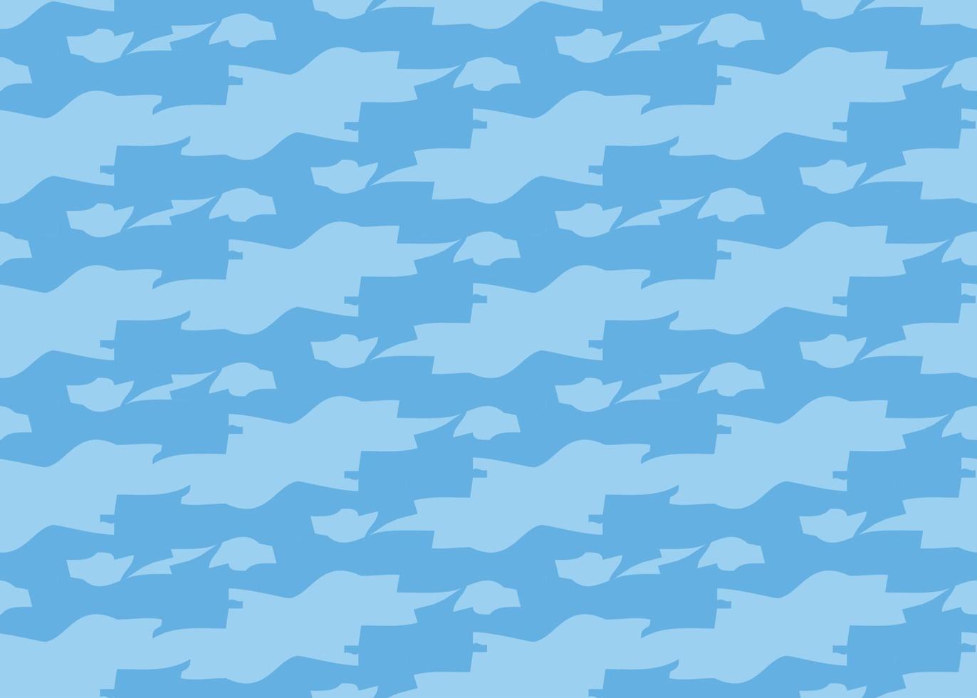 Vector texture background, seamless pattern. Hand drawn, blue colors.
